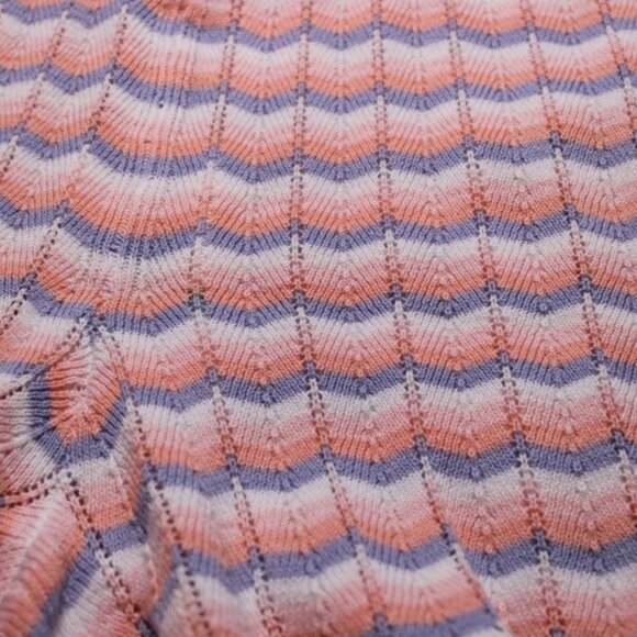 Calvin Klein Big Girls L 12/14 Brushed Waffle Shorts 🌈 Multicolor Knit Shorts - Picture 3 of 9